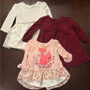 Girls dresses- 12 mo.